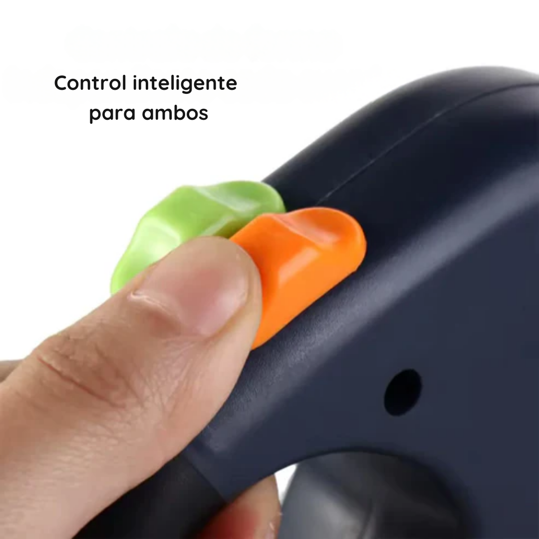 Correa Doble LED para dos mascotas