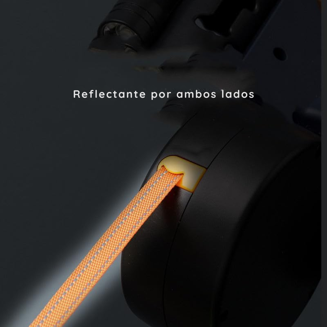 Correa Doble LED para dos mascotas